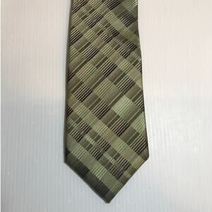 John Ashford Geometric Classic Wide Necktie